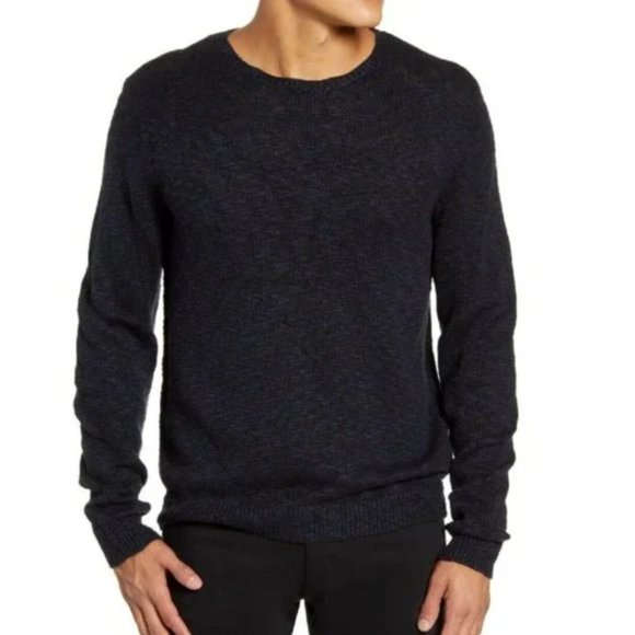 Calibrate Lightweight Crewneck Sweater, Navy 🌻 - Picture 1 of 6